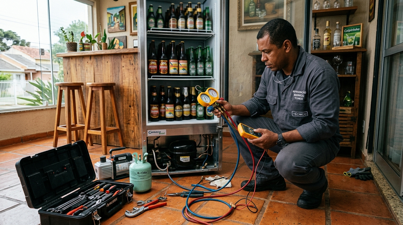 Técnico de refrigeração comercial perto de mim em Cotia‑SP